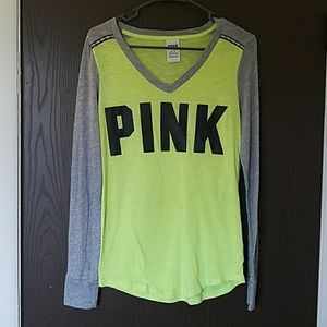 Long sleeve Pink Tee